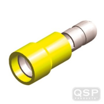 Kabelskor ''Hane'' - Ø5mm - geel (5st) QSP Products
